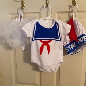 Ghostbusters Stay Puft Marshmallow 6 mo Costume